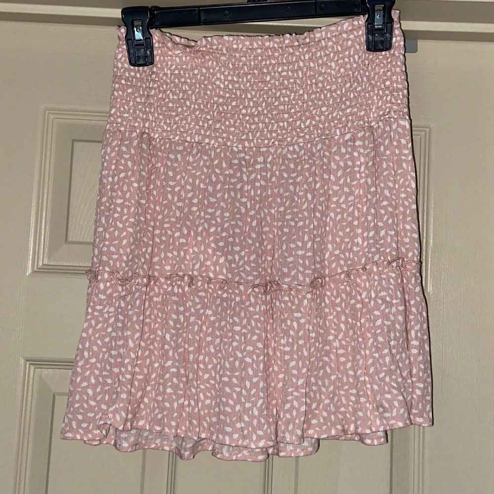 Hippie Rose Pink Skirt - Size S
